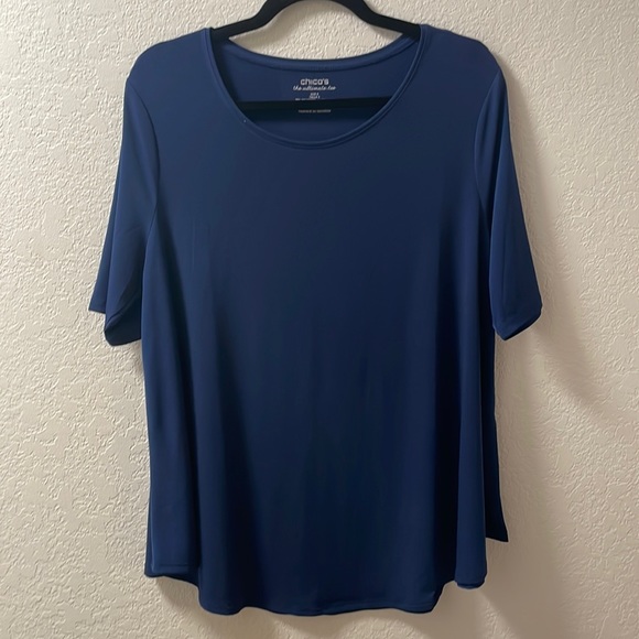 Chico's Tops - Chico’s the Ultimate Tee Scoop Neck